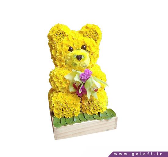 خرید گل - سبد گل زایمان کنذو - Flower Toy | گل آف